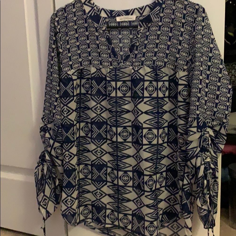 Printed blouse!